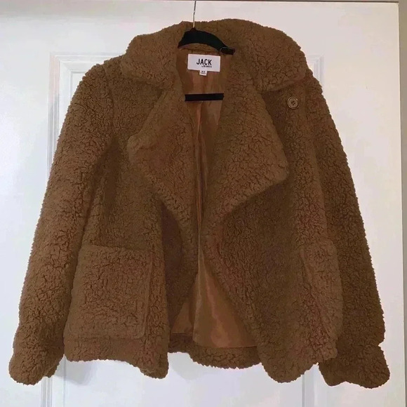 Jack by BB Dakota Faux Fur Jacket Size XS - Picture 7 of 9